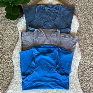 Bundle 3 lululemon size 6 tank top